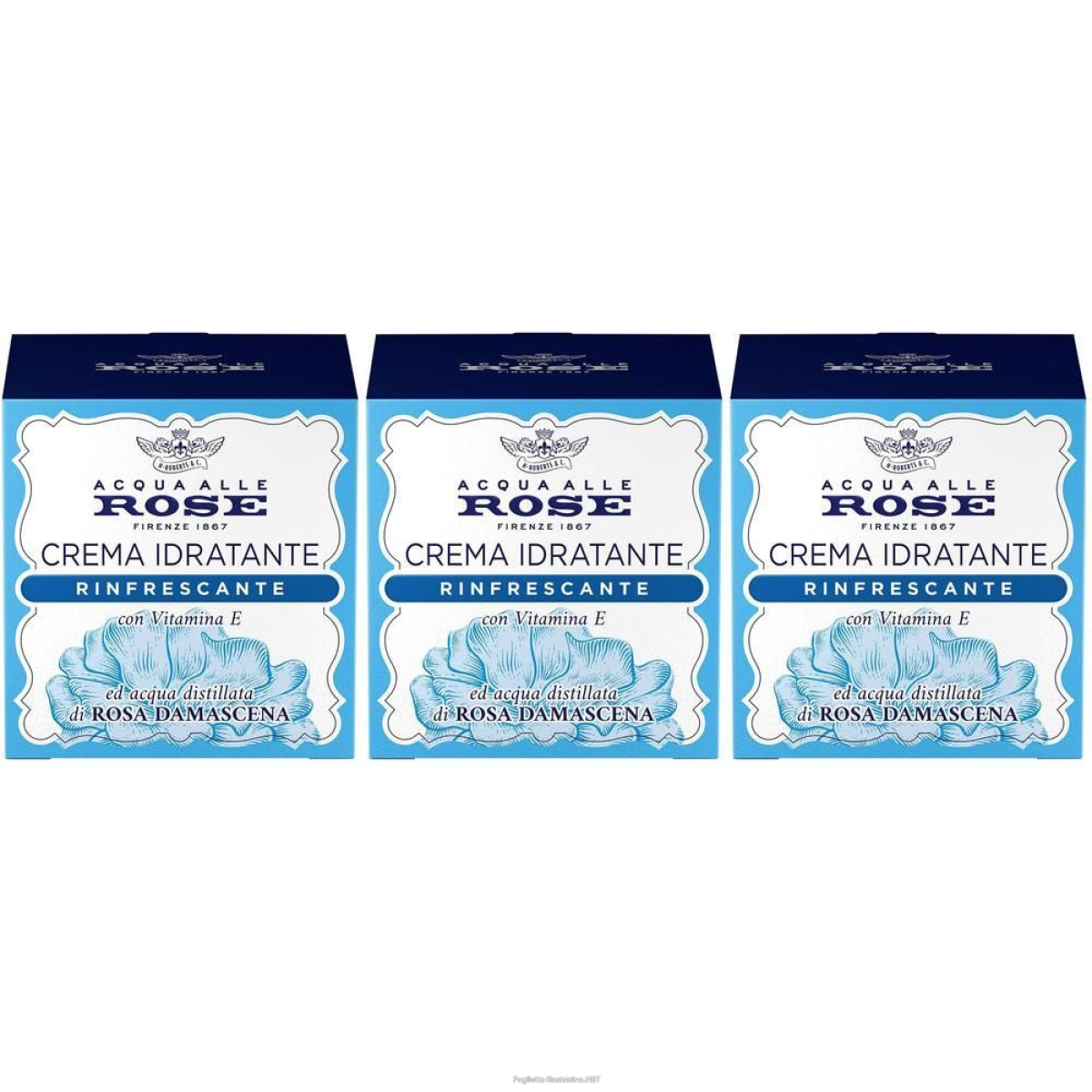 Cerca Offerte di acqua alle rose - crema viso idratante rinfrescante 3x50 ml e acquista online