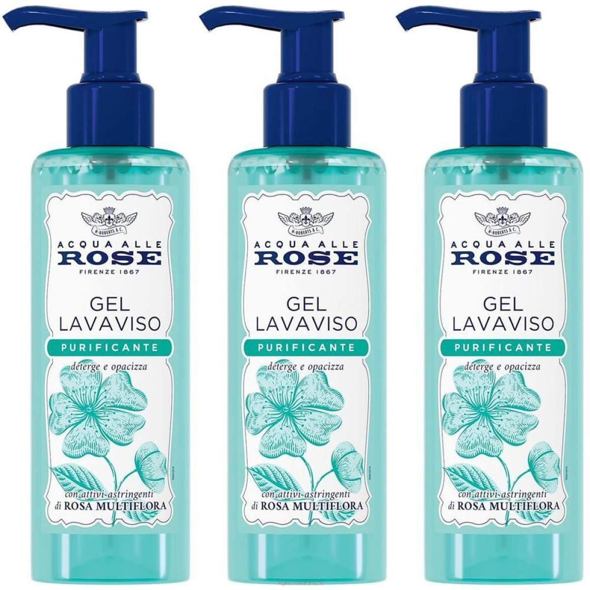Cerca Offerte di acqua alle rose - gel lavaviso purificante 3x200 ml e acquista online