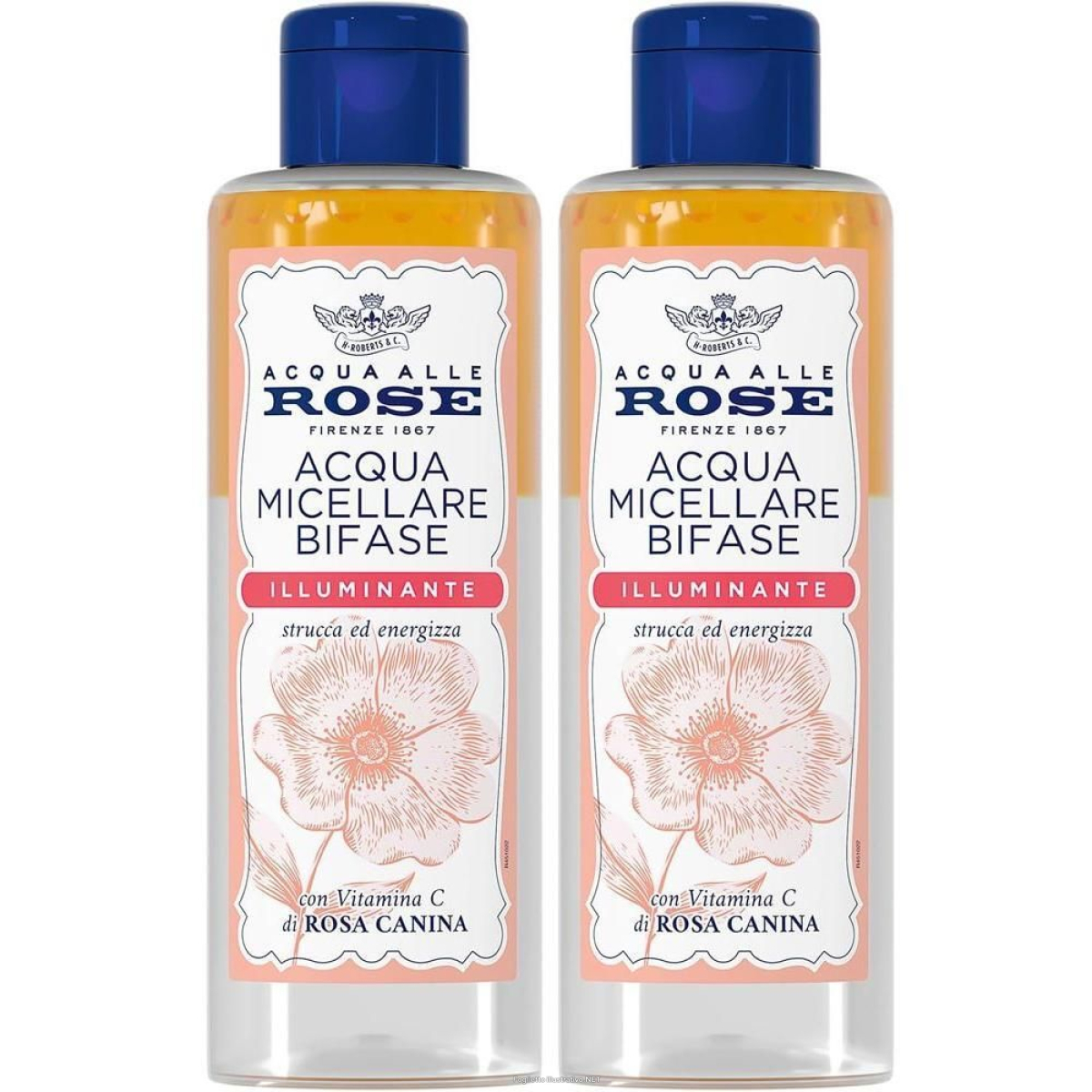 Cerca Offerte di acqua alle rose - micellare bifasica illuminante 2x20 ml e acquista online