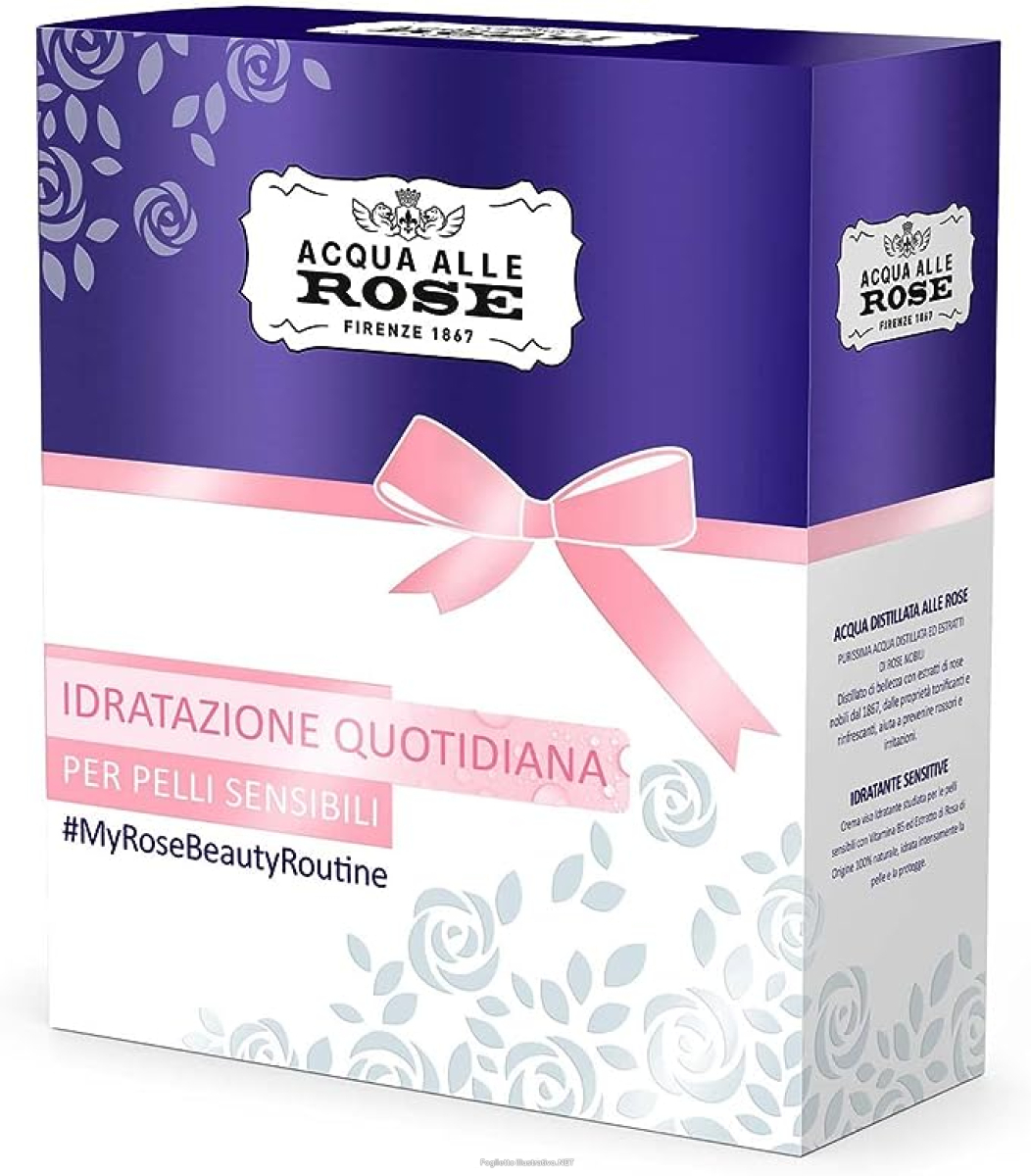 Cerca Offerte di acqua alle rose sensitive cofanetto acqua micellare 200ml + crema viso antirughe 50ml + 1 maschera viso 4304 e acquista online