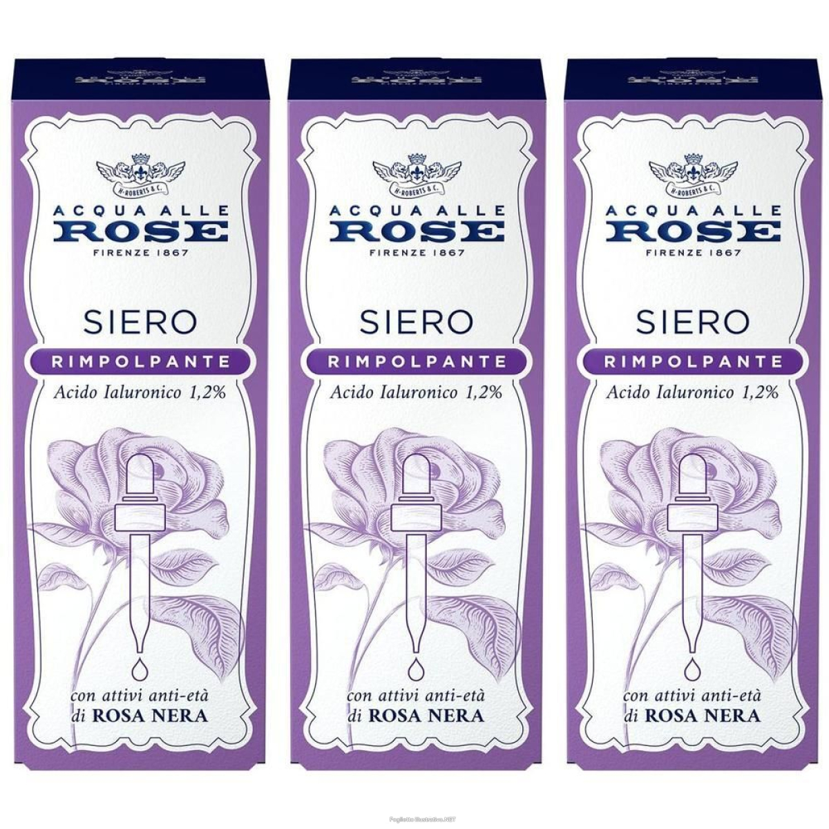 Cerca Offerte di acqua alle rose - siero rimpolpante 3x30 ml e acquista online