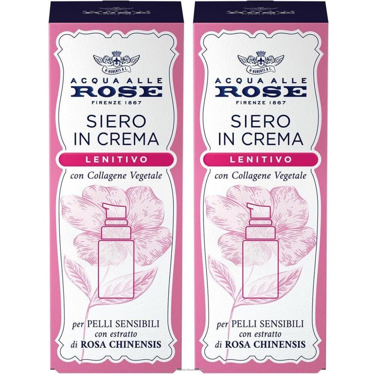 Cerca Offerte di acqua alle rose siero viso idratante purificante 2x30 ml e acquista online