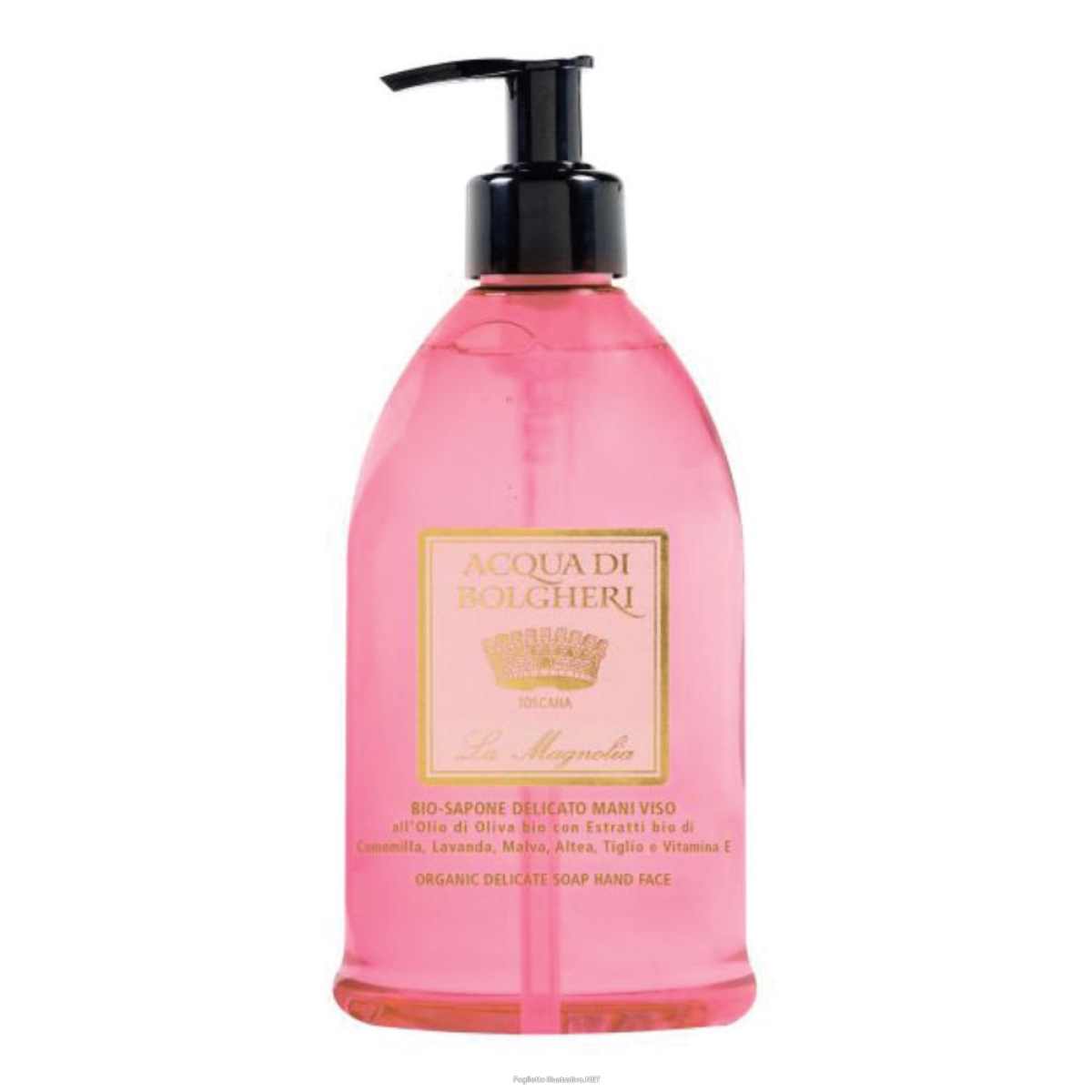Cerca Offerte di acqua di bolgheri bio sapone delicato la magnolia 500ml e acquista online