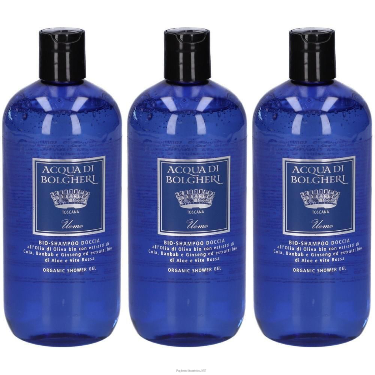Cerca Offerte di acqua di bolgheri bio shampoo doccia uomo 3x500 ml e acquista online