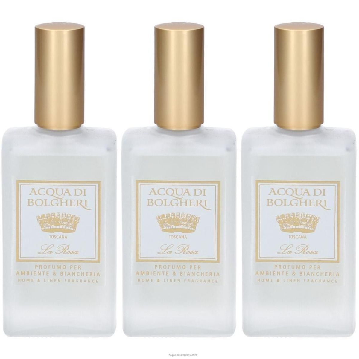 Cerca Offerte di acqua di bolgheri profuma ambiente e biancheria la rosa spray 3x100 ml e acquista online