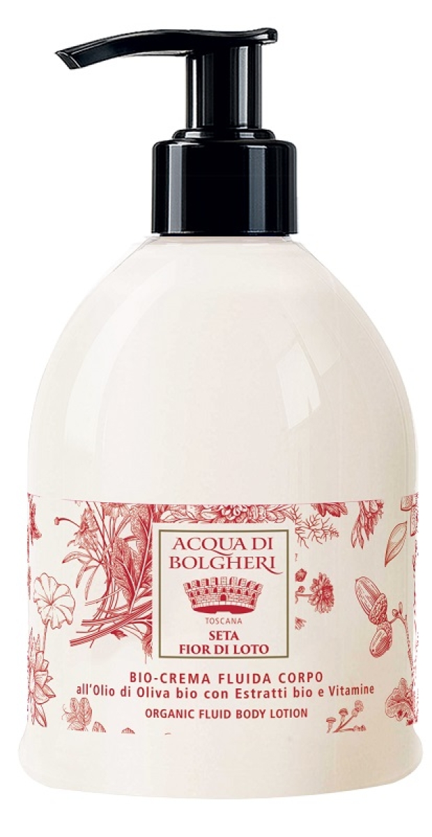 Cerca Offerte di Acqua di bolgheri toscana seta fior di loto bio crema fluida corpo 300 ml e acquista online