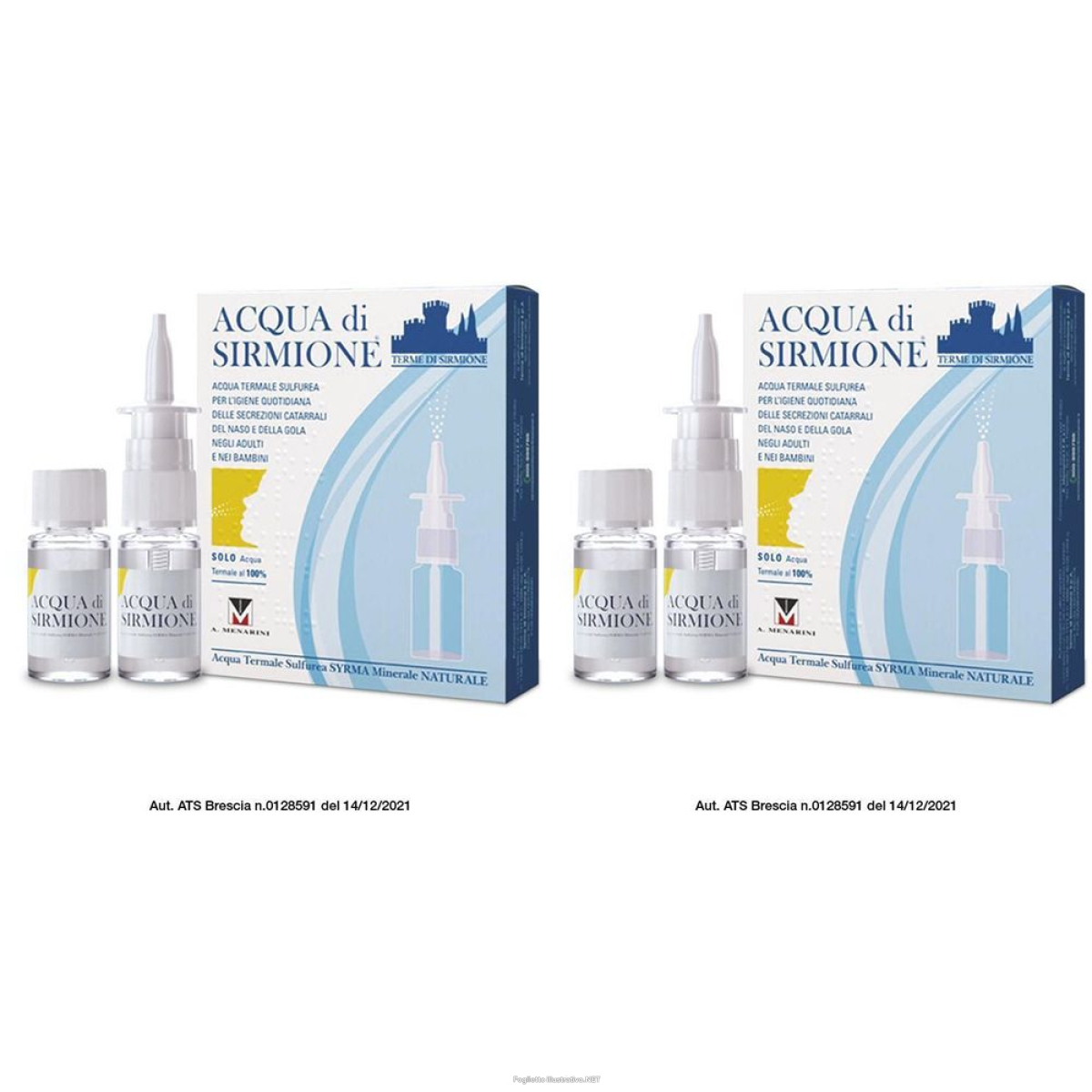 Cerca Offerte di acqua di sirmione® set da 2 2x6x15 ml spray nasale e acquista online