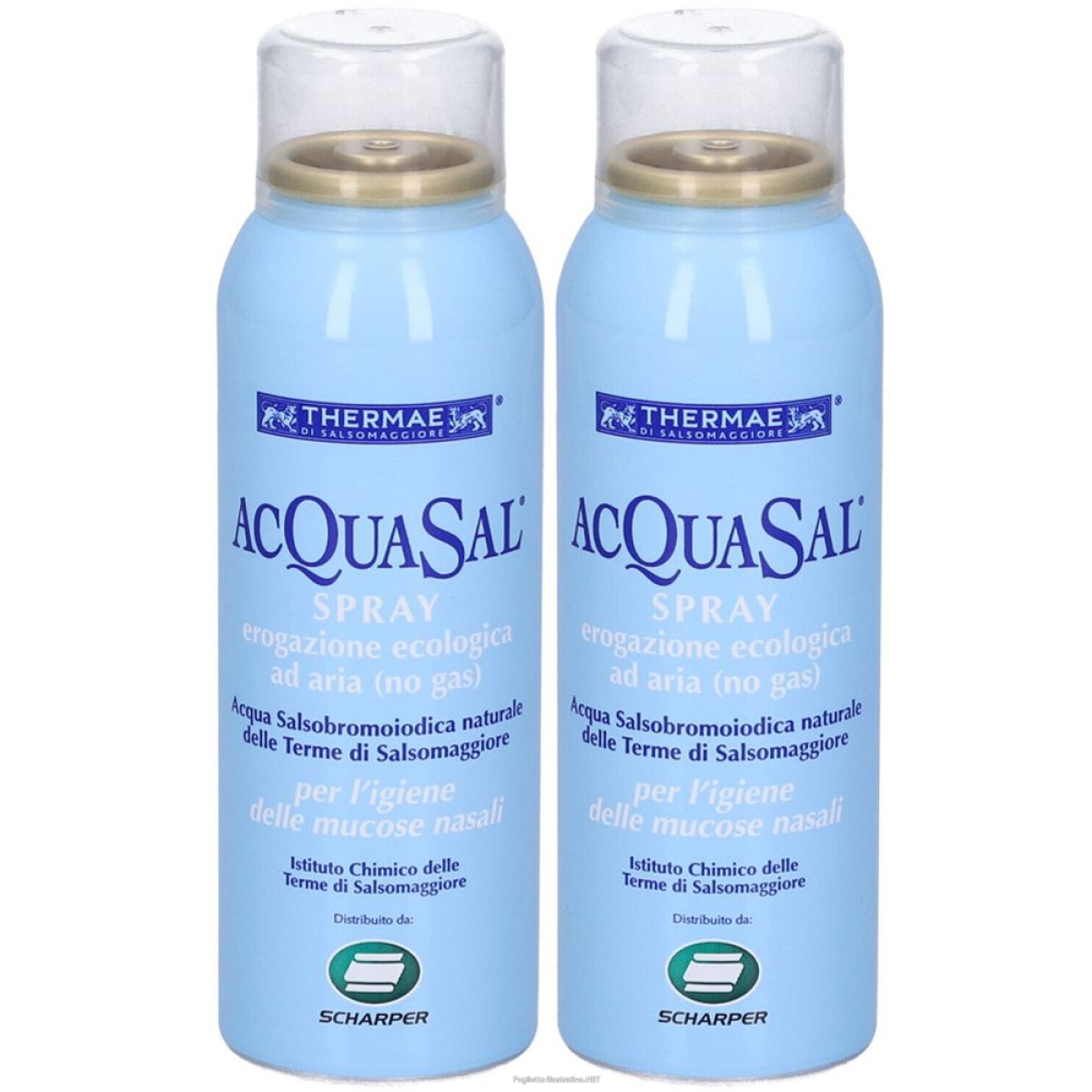 Cerca Offerte di acquasal® spray set da 2 2x100 ml nasale e acquista online