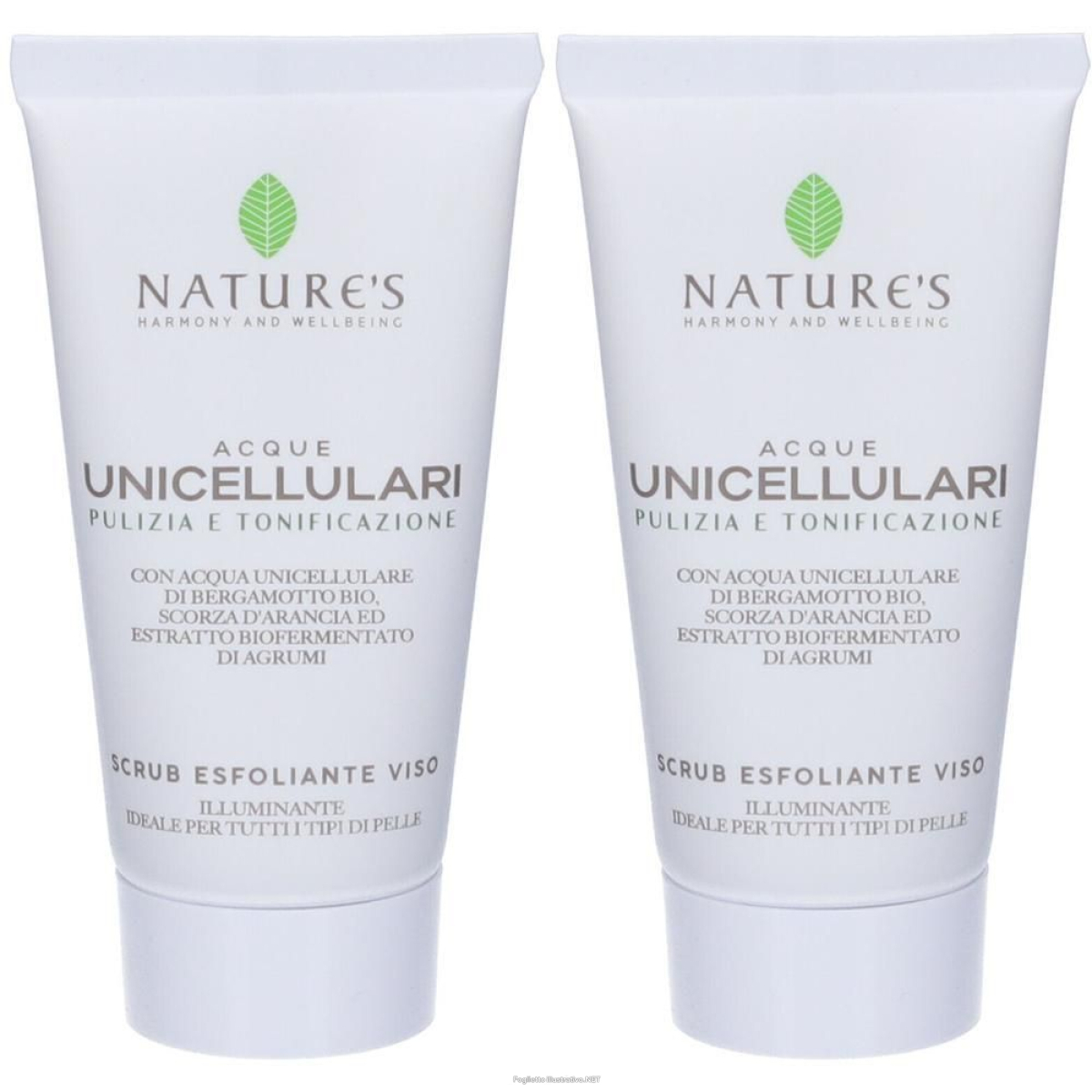 Cerca Offerte di acque unicellulari scrub esfoliante viso nature's 2x50 ml e acquista online