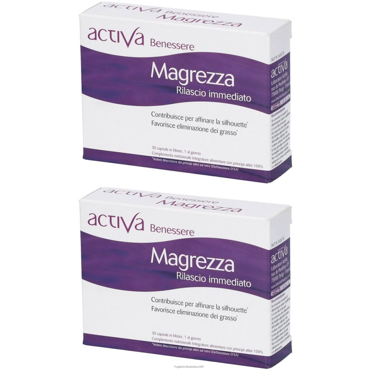 Cerca Offerte di activa benessere magrezza rilascio immediato pillole set da 2 2x30 pz e acquista online