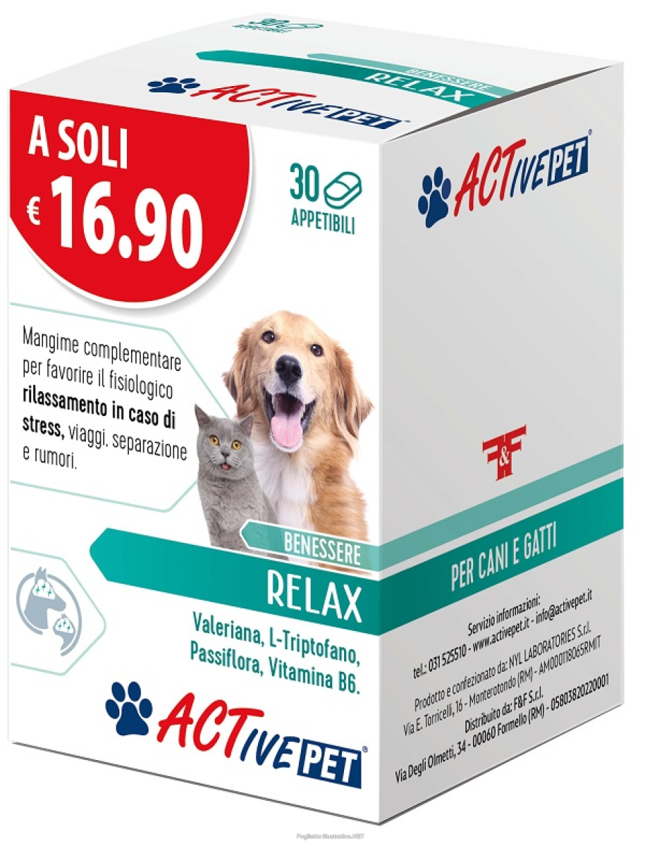 Cerca Offerte di active pet relax 30 compresse appetibili e acquista online
