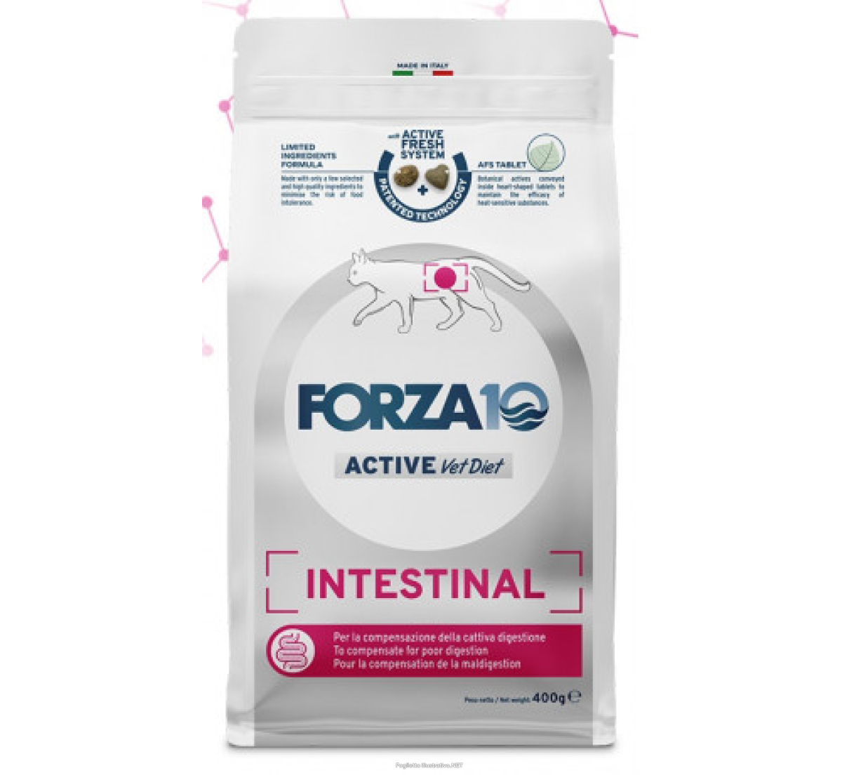 Cerca Offerte di active vet diet intestinal adult cats pesce forza10 400g e acquista online