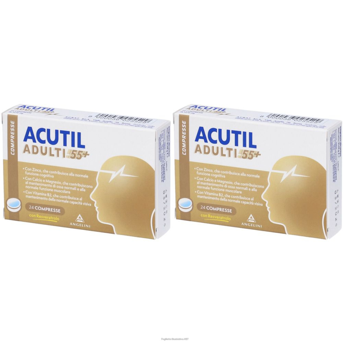 Cerca Offerte di acutil adulti 55+ set da 2 2x1 pz compresse e acquista online