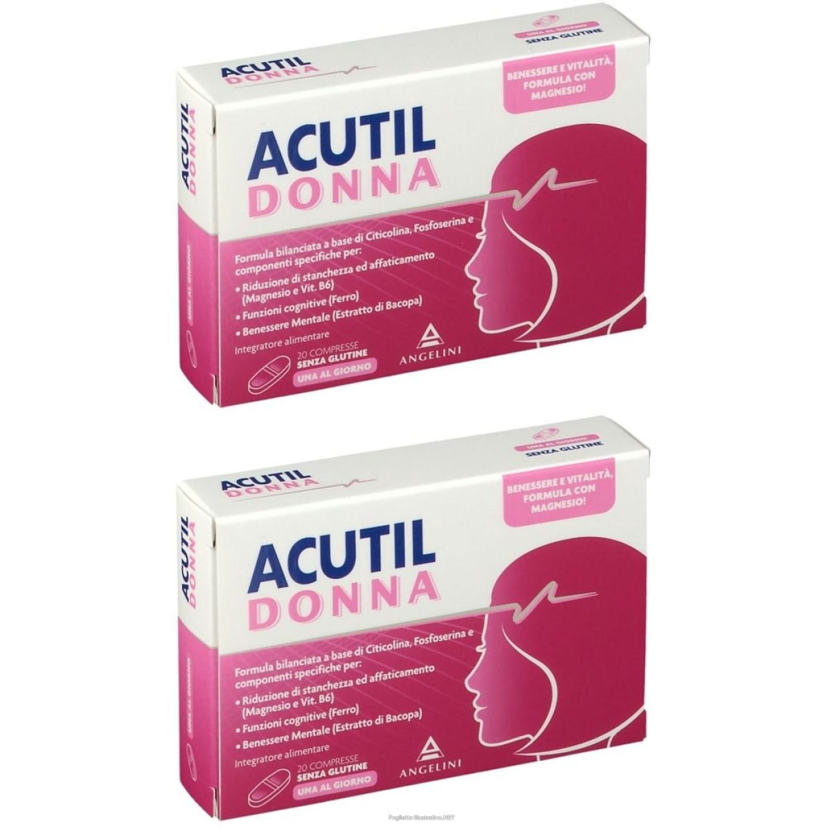 Cerca Offerte di acutil donna set da 2 2x20 pz compresse e acquista online