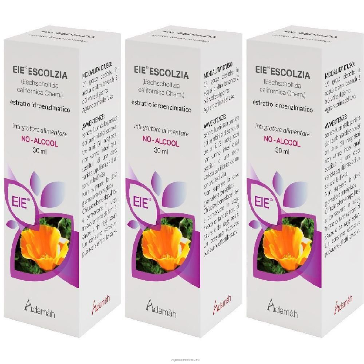Cerca Offerte di adamàh eie escoltzia gocce 3x30 ml orali e acquista online