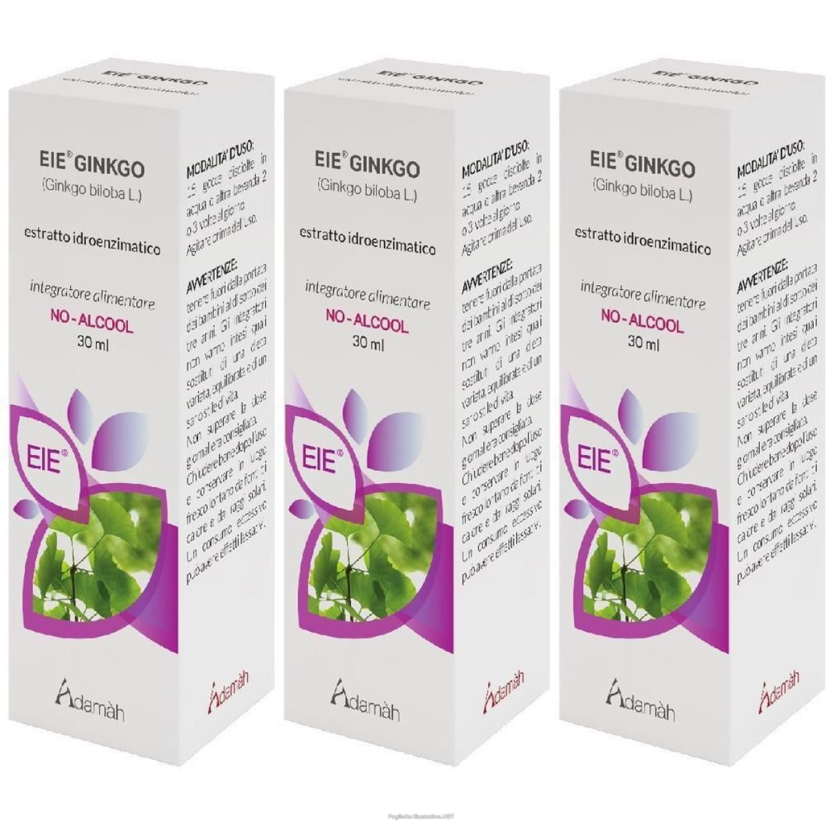 Cerca Offerte di adamàh eie ginkgo gocce 3x30 ml orali e acquista online