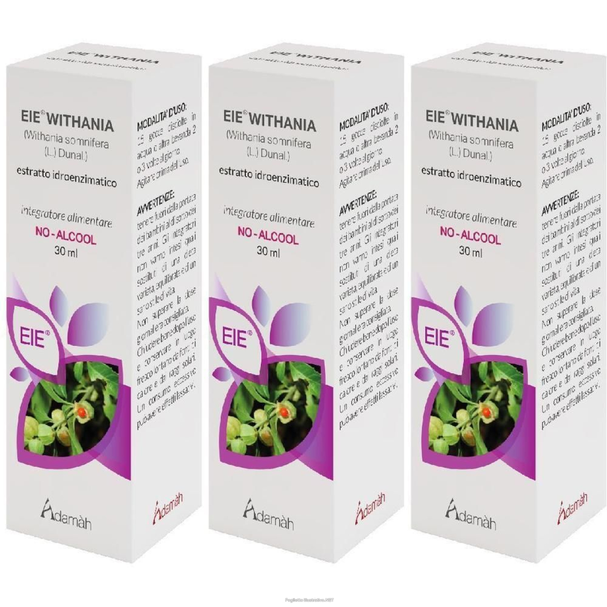 Cerca Offerte di adamàh eie whitania gocce 3x30 ml orali e acquista online