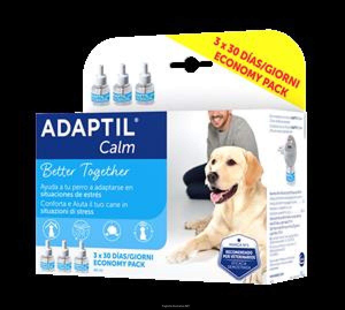 Cerca Offerte di adaptil calm calmante per cani ricarica 3 pezzi adaptil e acquista online