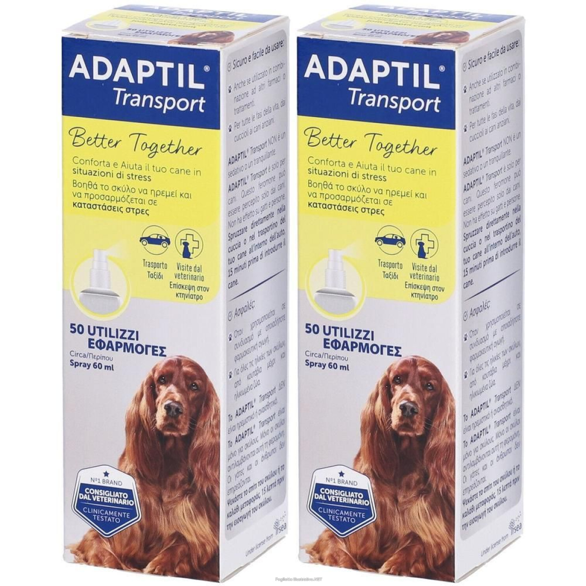 Cerca Offerte di adaptil transport spray 60 ml 2x60 ml e acquista online