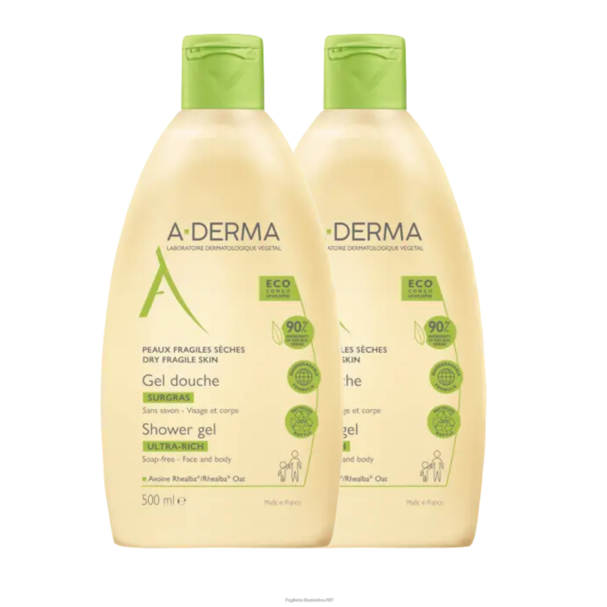 Cerca Offerte di aderma les indispensables gel doccia surgras duo 2 x 500ml e acquista online