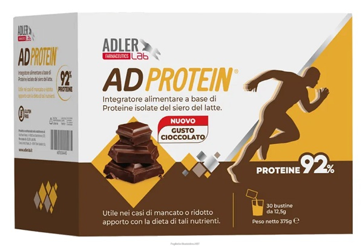 Cerca Offerte di adprotein integratore a base di proteine isolate gusto cioccolato polvere orale 30 bustine e acquista online