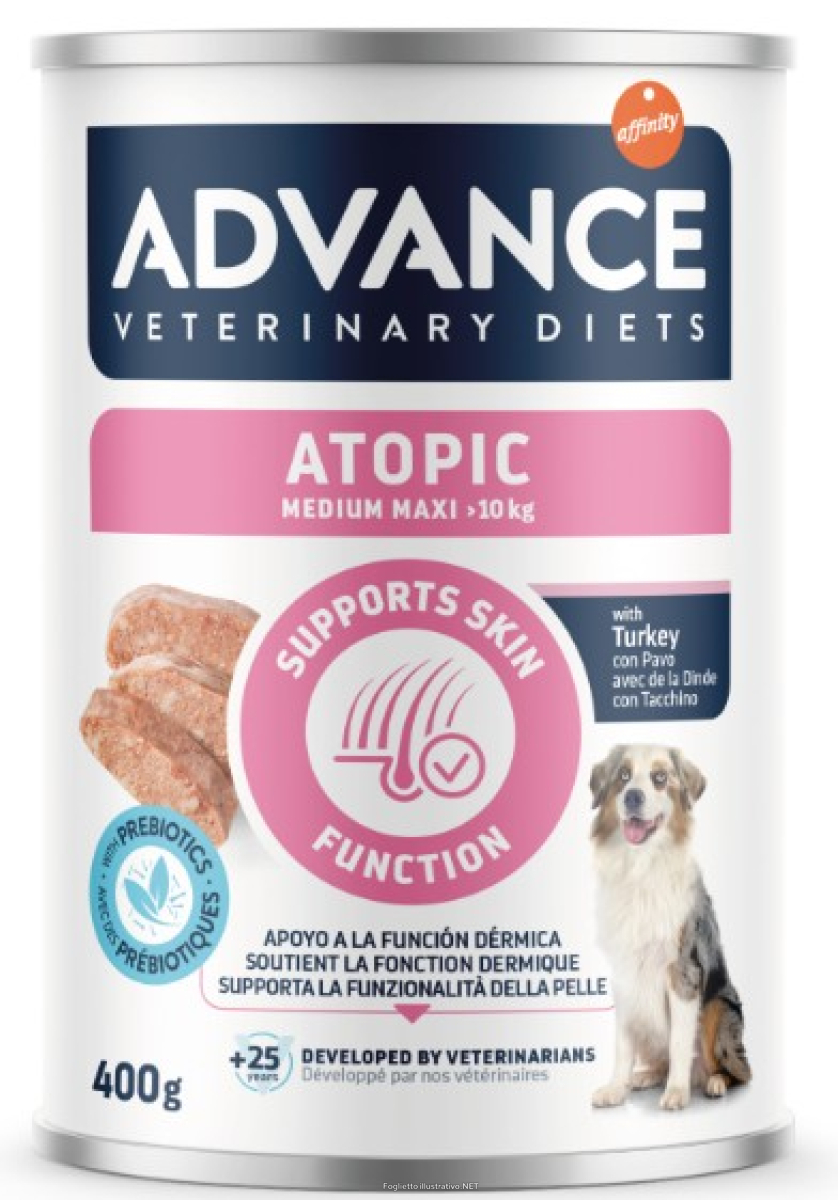 Cerca Offerte di advance cane diet atopic 400gr (lattina) e acquista online