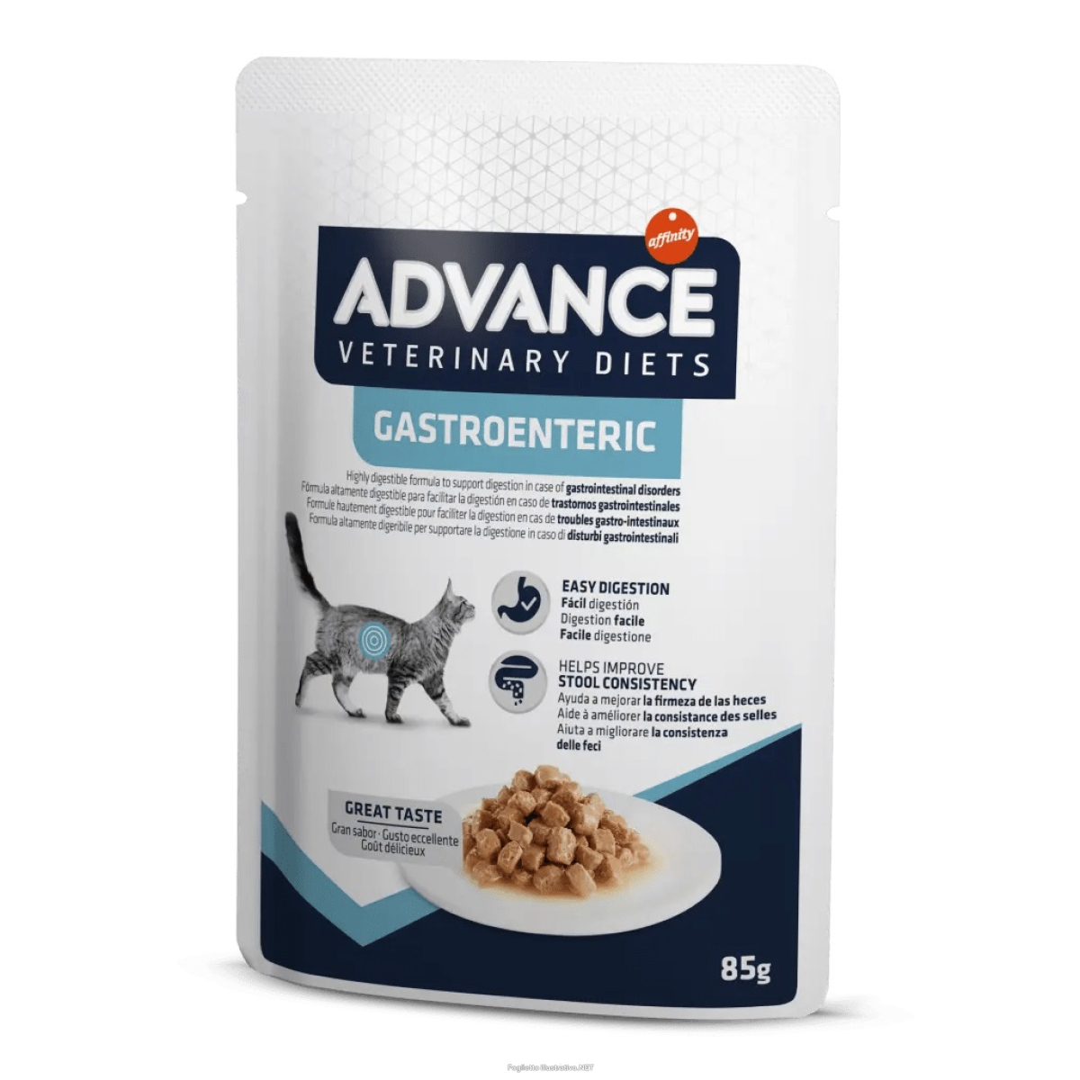 Cerca Offerte di advance gatto diet gastroenteric 85gr (bustina) e acquista online