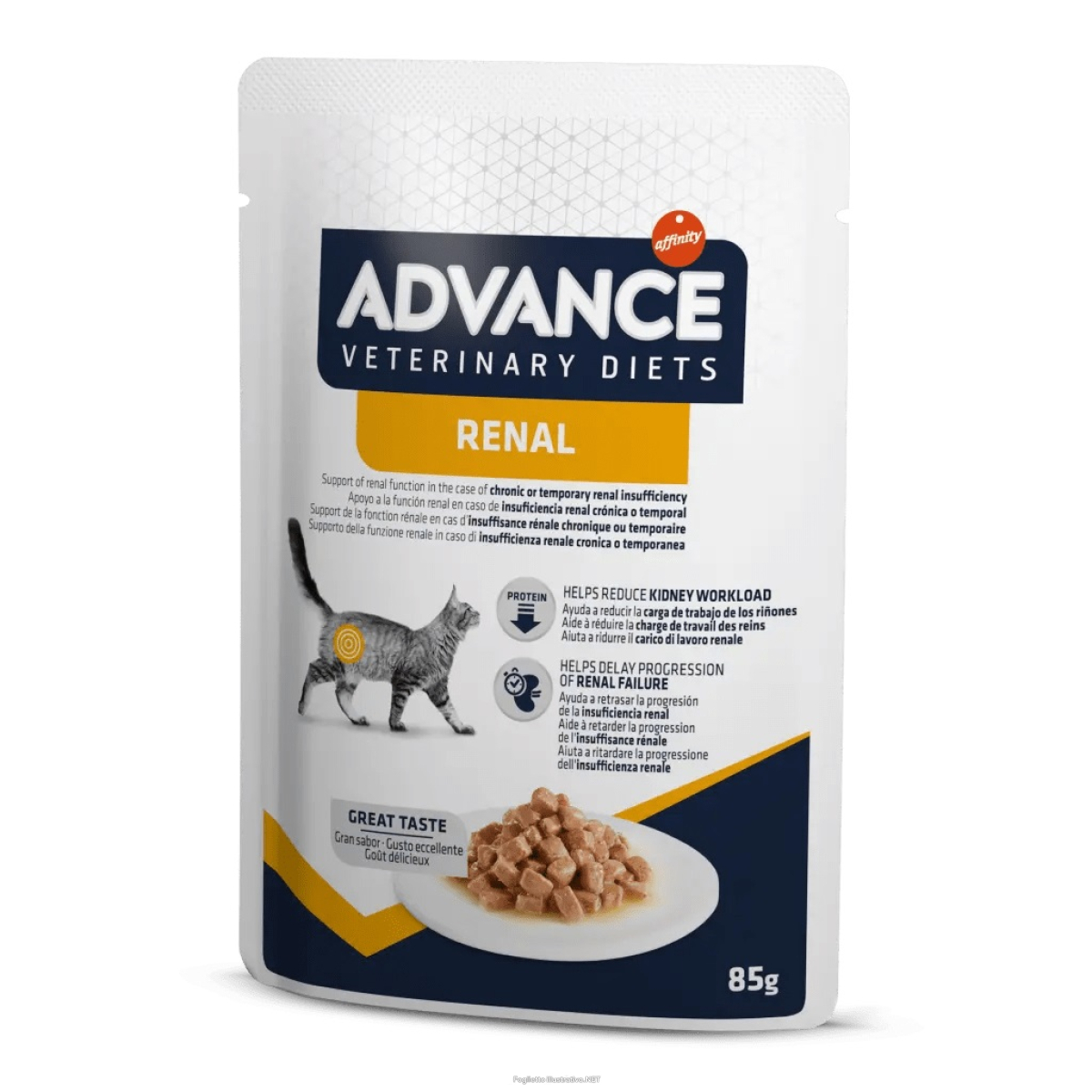 Cerca Offerte di advance gatto diet renal 85gr (bustina) e acquista online