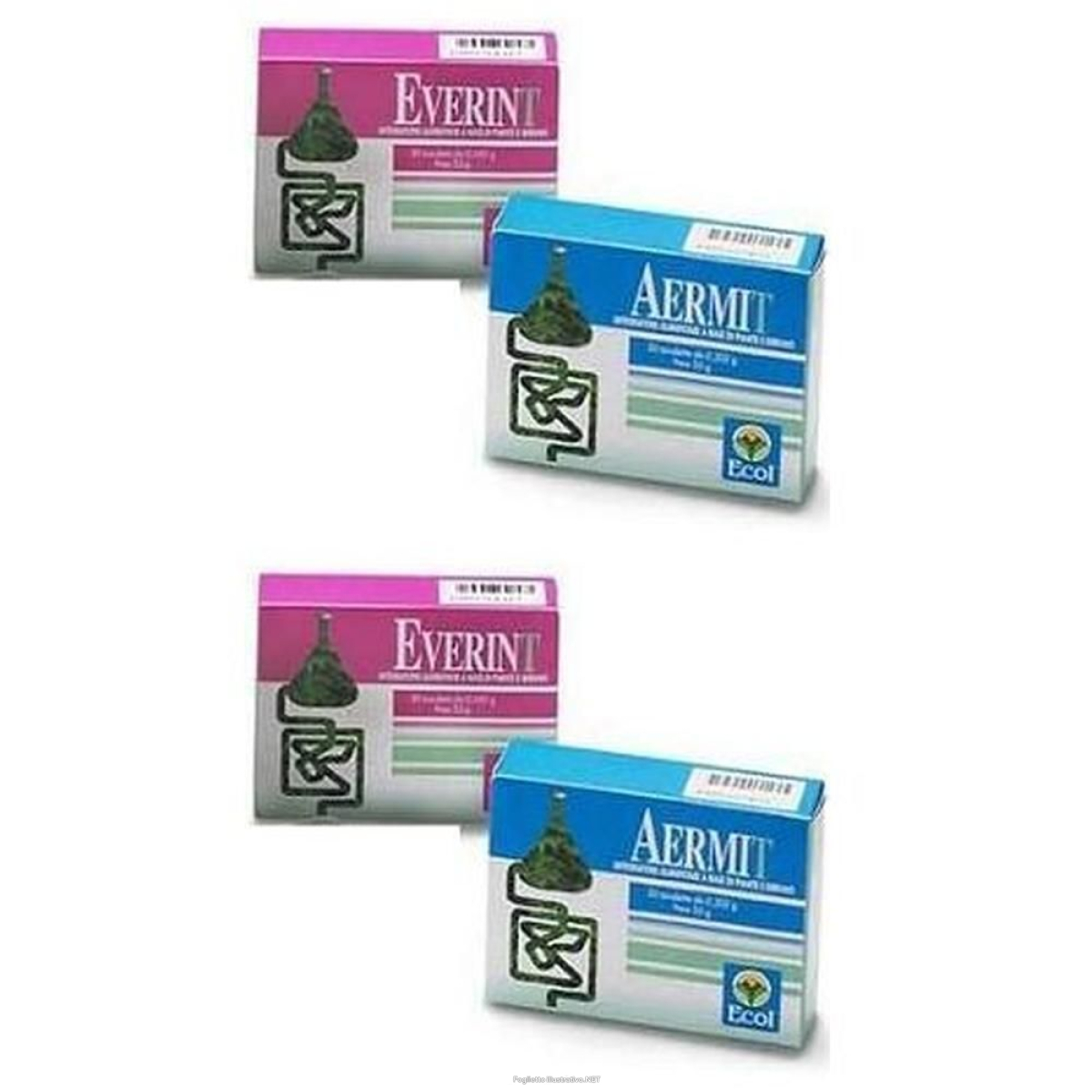 Cerca Offerte di aermit 50 tavolette 0,5 g 722 2x25 g e acquista online
