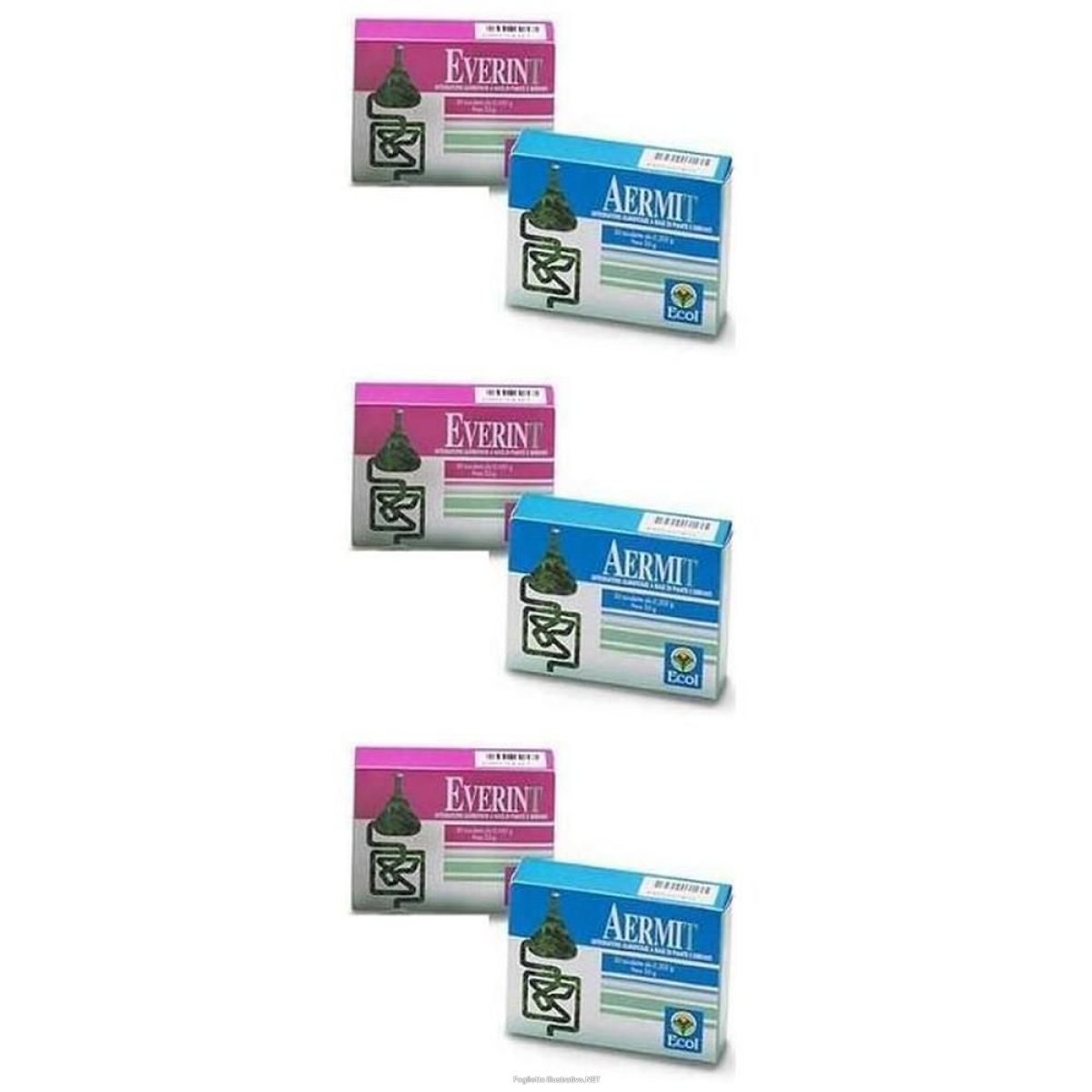 Cerca Offerte di aermit 50 tavolette 0,5 g 722 3x25 g e acquista online