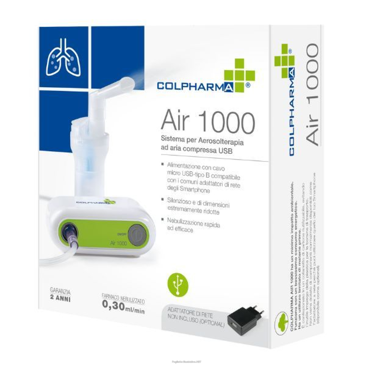 Cerca Offerte di aerosol colpharma air 1000 usb con trasformatore 1 st e acquista online