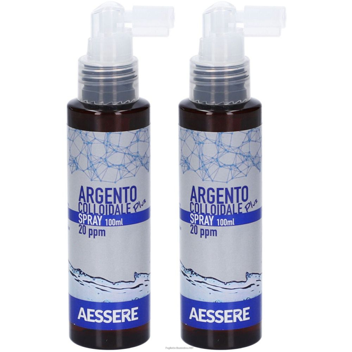 Cerca Offerte di aessere argento colloidale plus spray 100 ml 20ppm set da 2 2x100 s e acquista online