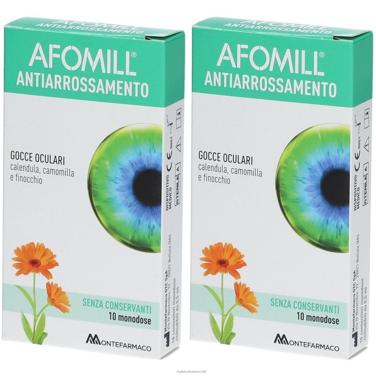Cerca Offerte di afomill® antiarrossamento gocce oculari 10 monodose set da 2 ml e acquista online
