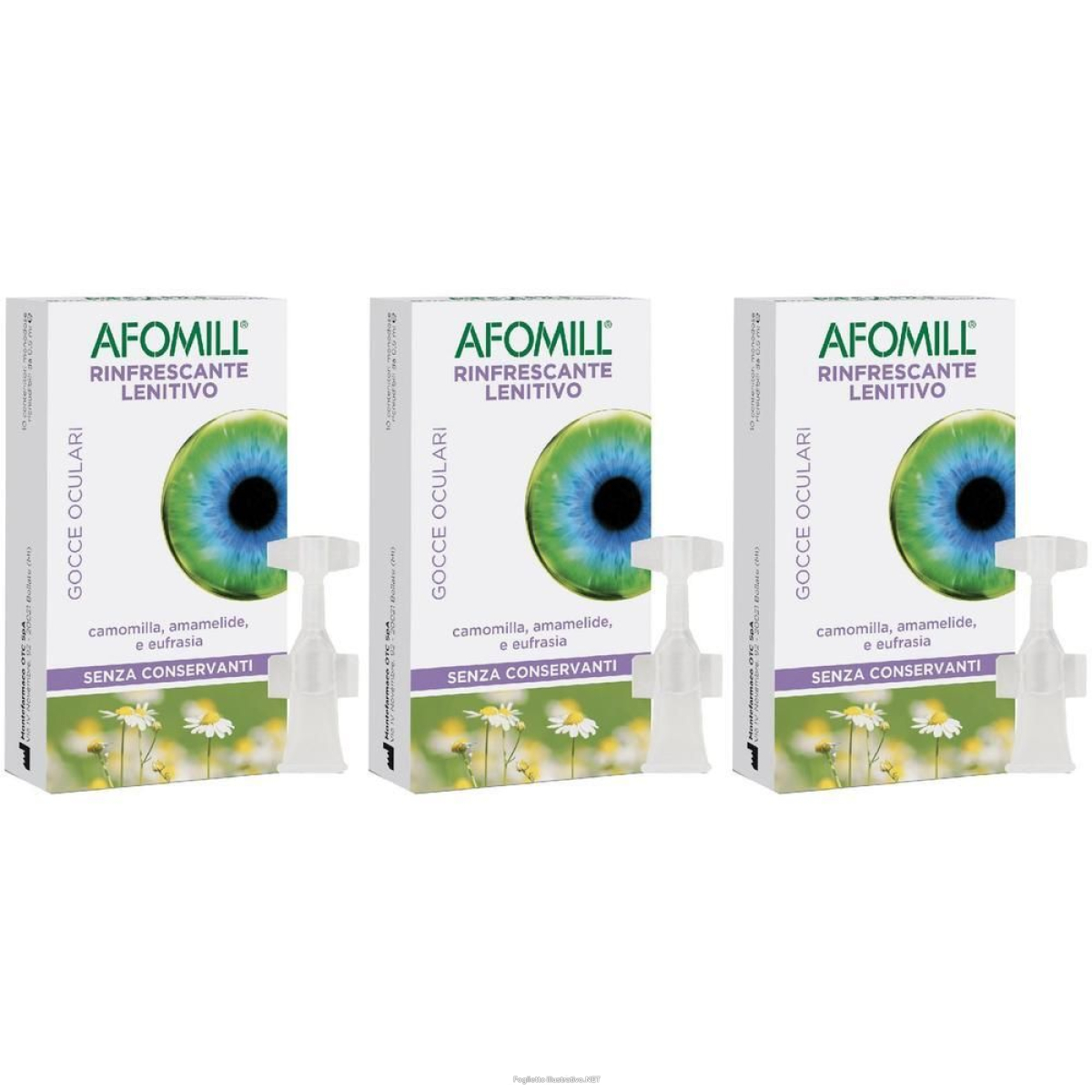 Cerca Offerte di afomill® rinfrescante lenitivo gocce oculari 10 monodose 3x10x0,5 ml g e acquista online
