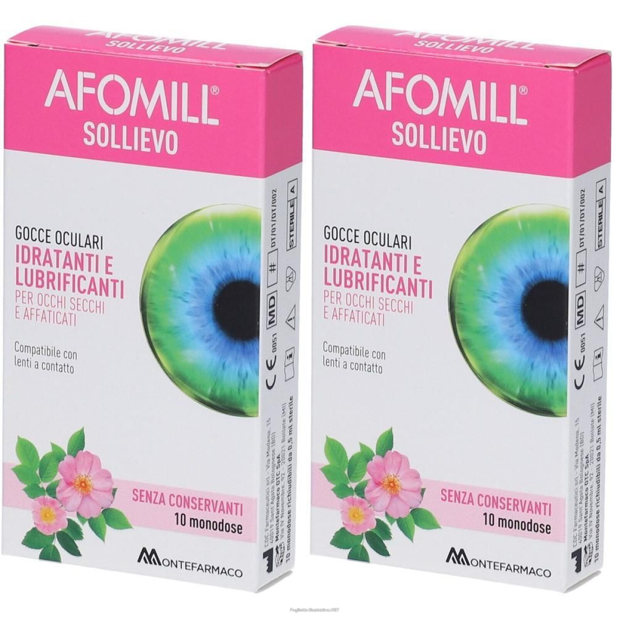 Cerca Offerte di afomill® sollievo gocce oculari 10 monodose 2x10x0,5 ml e acquista online