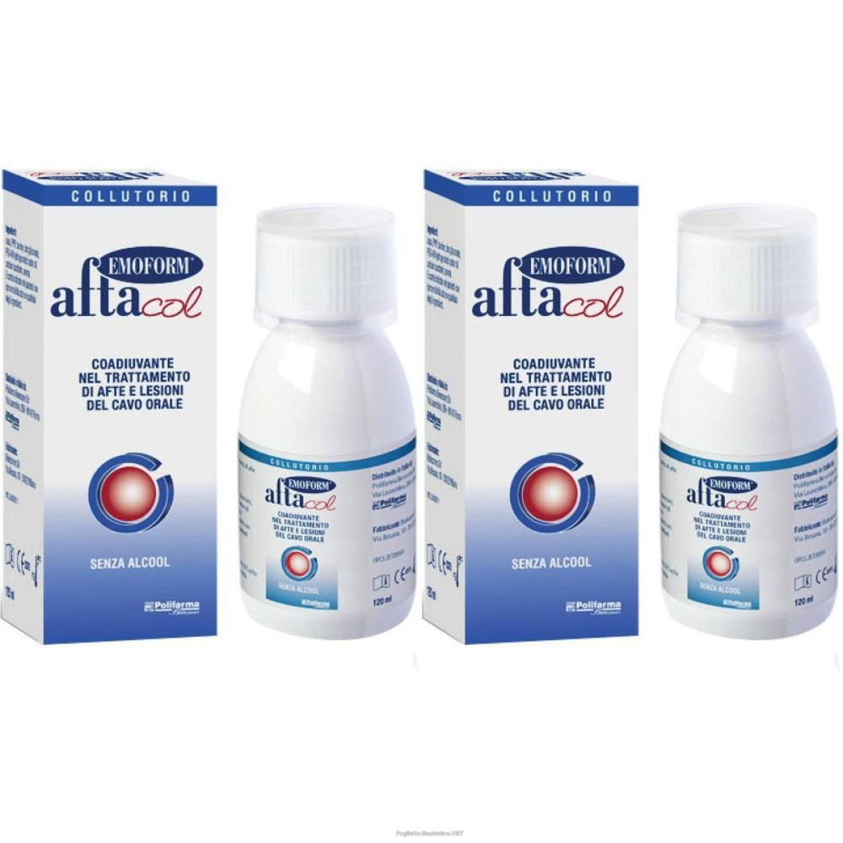 Cerca Offerte di aftacol emoform collutorio per igiene dentale 2x120 ml e acquista online