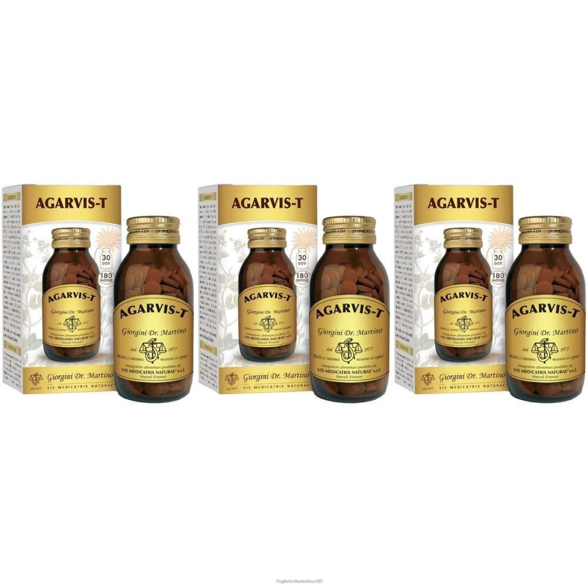 Cerca Offerte di agarvis t 180 pastiglie 3x90 g e acquista online