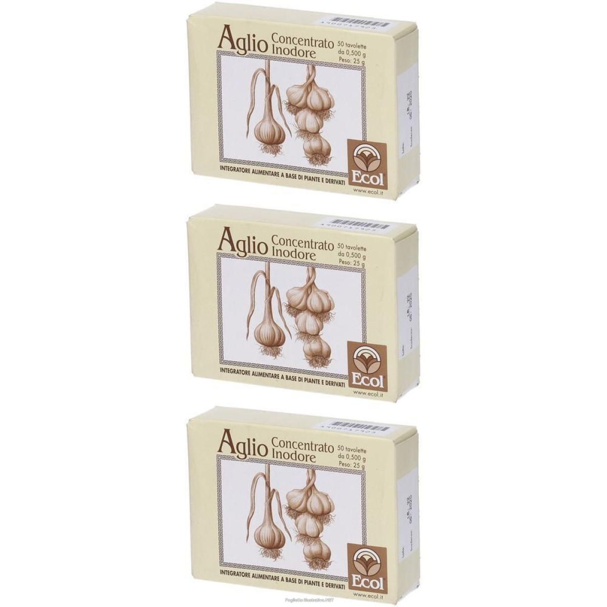 Cerca Offerte di aglio conc inod 50 tavolette 0,5 g 716 3x50 pz compresse e acquista online