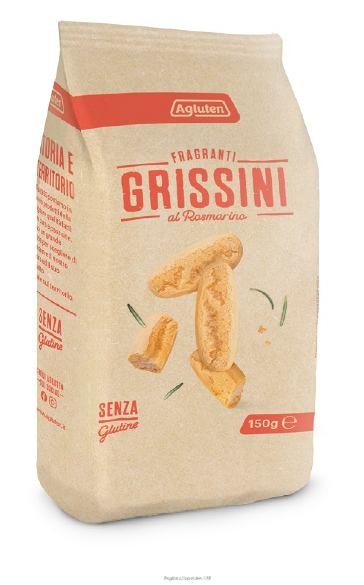 Cerca Offerte di agluten grissini fragranti al rosmarino senza glutine 150 grammi e acquista online