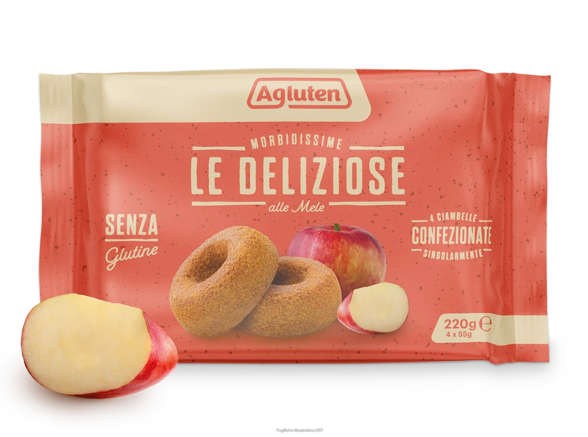Cerca Offerte di agluten le deliziose alle mele senza glutine 4 x 55 grammi e acquista online