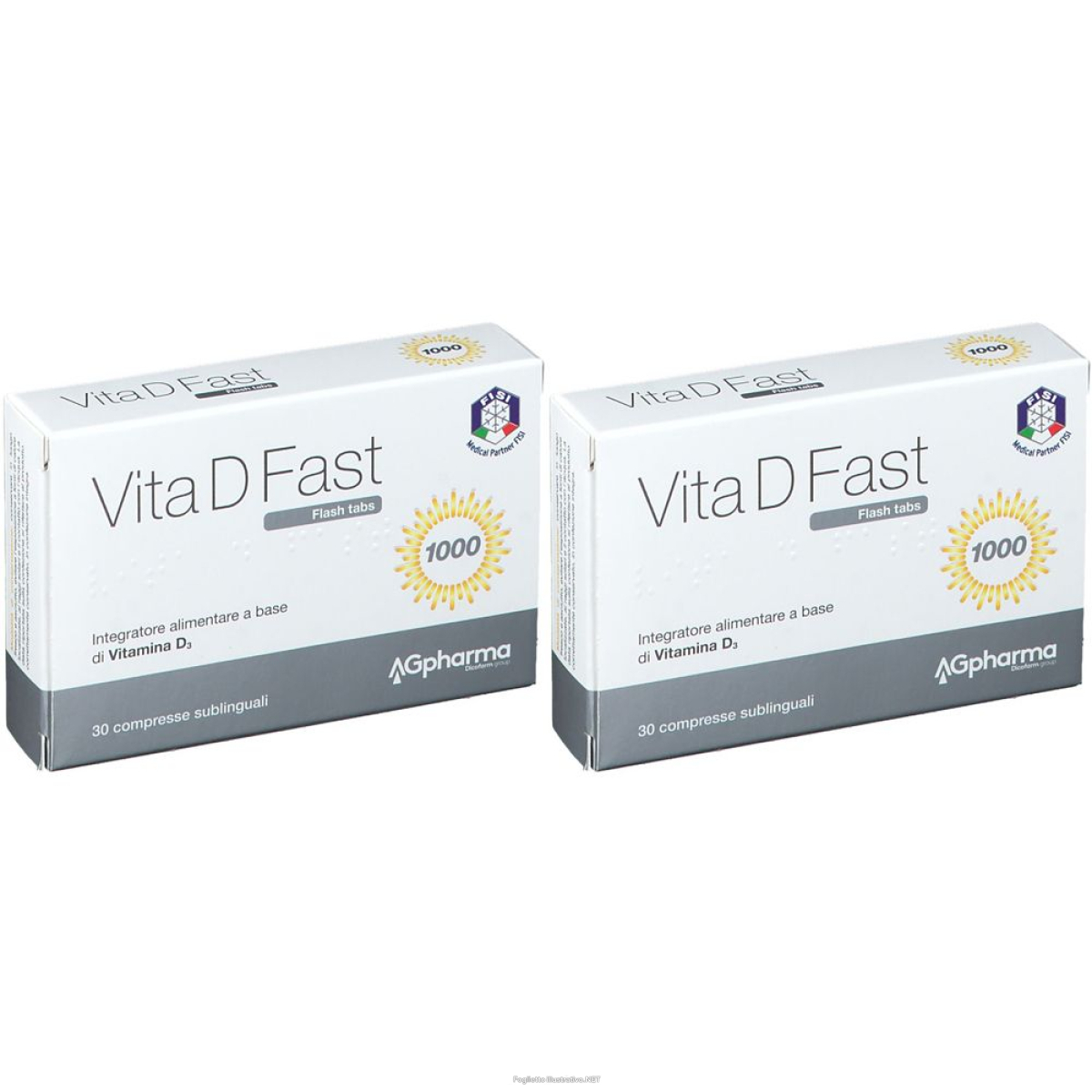 Cerca Offerte di agpharma vita d fast set da 2 2x4,6 g compresse e acquista online