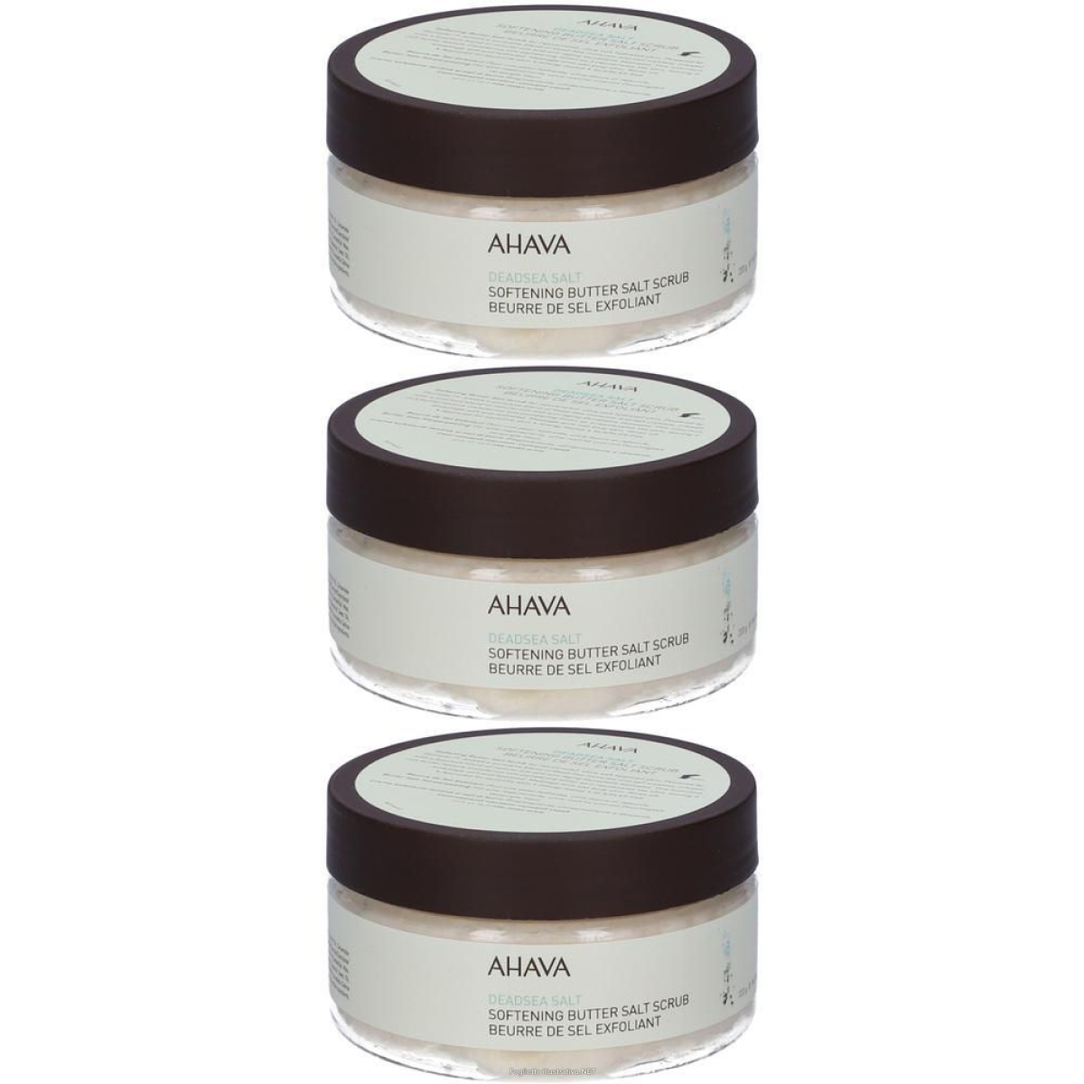 Cerca Offerte di ahava deadsea salt burro ammorbidente scrub salato 3x220 g e acquista online