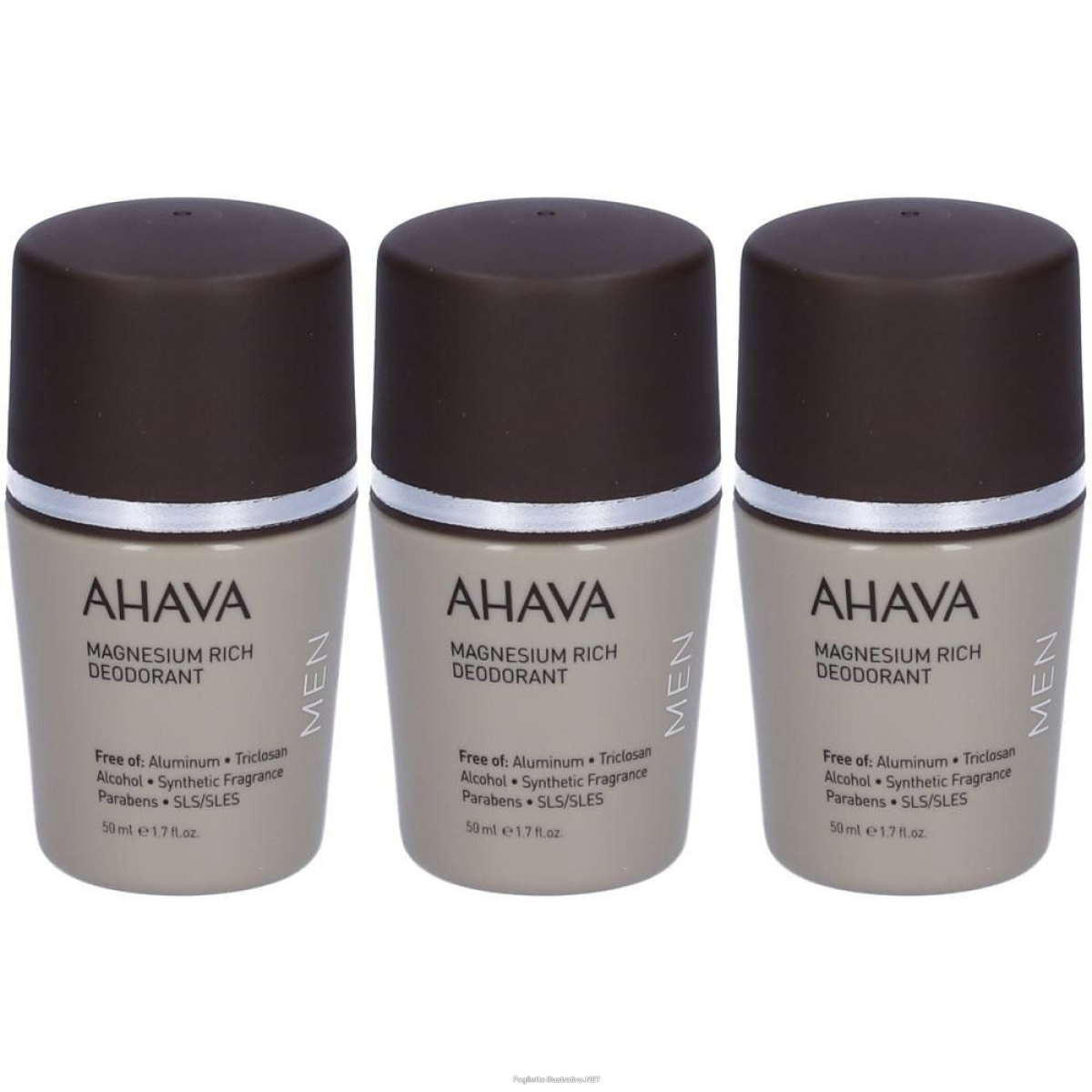 Cerca Offerte di ahava magnesium rich deodorante roll-on 3x50 ml e acquista online
