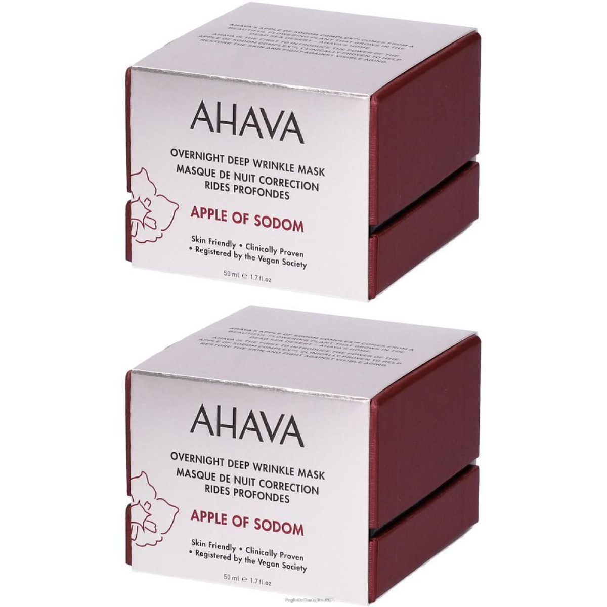 Cerca Offerte di ahava maschera notte per rughe profonde 2x50 ml e acquista online