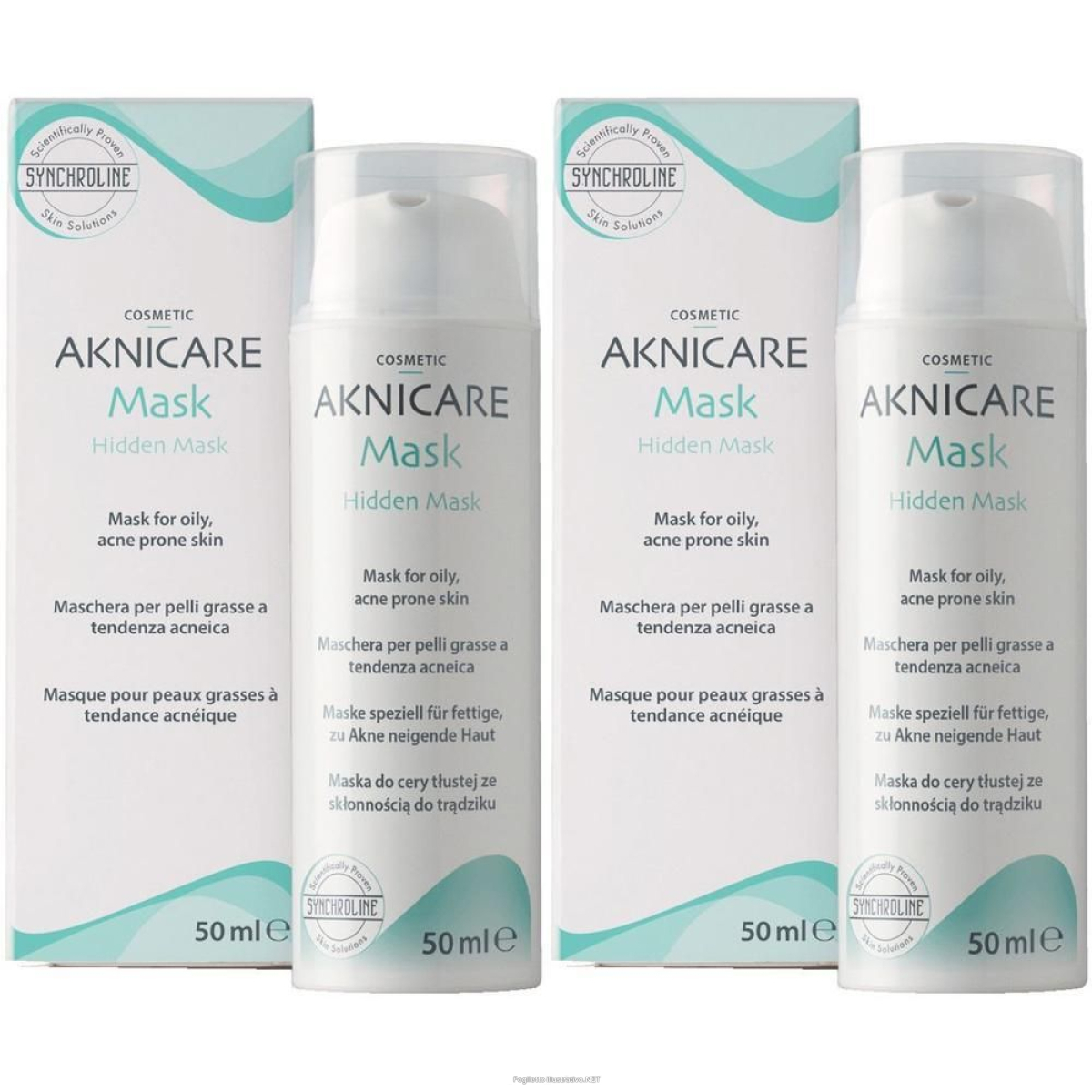 Cerca Offerte di aknicare mask hidden 50 ml 2x50 ml e acquista online