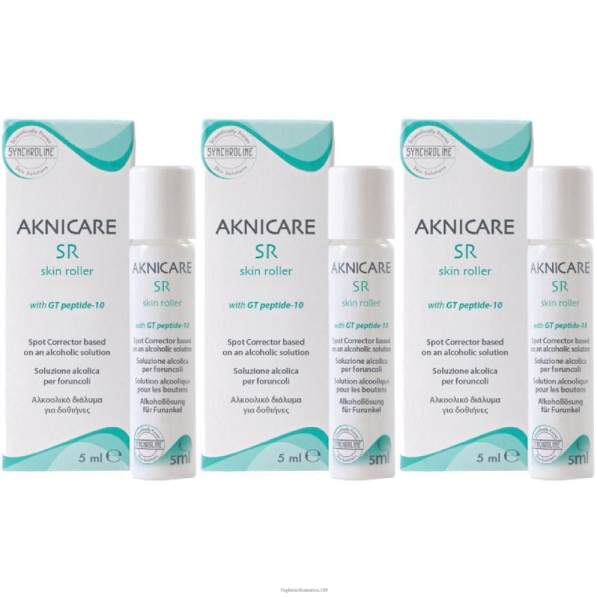 Cerca Offerte di Aknicare Sr Skin Roller 5 ml 3x5 ml e acquista online