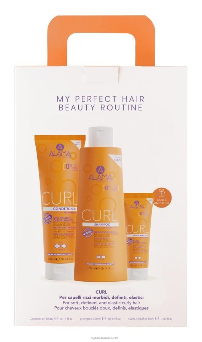 Cerca Offerte di alama curl confezione regalo 2024 1 shampoo 300 ml + 1 conditioner 300 ml + 1 curly activator fluid 50 ml e acquista online