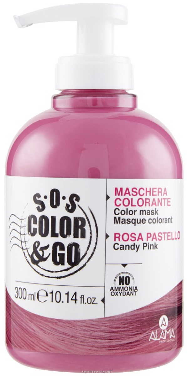 Cerca Offerte di alama - sos color & go - maschera colorata condizionante - rosa pastello e acquista online