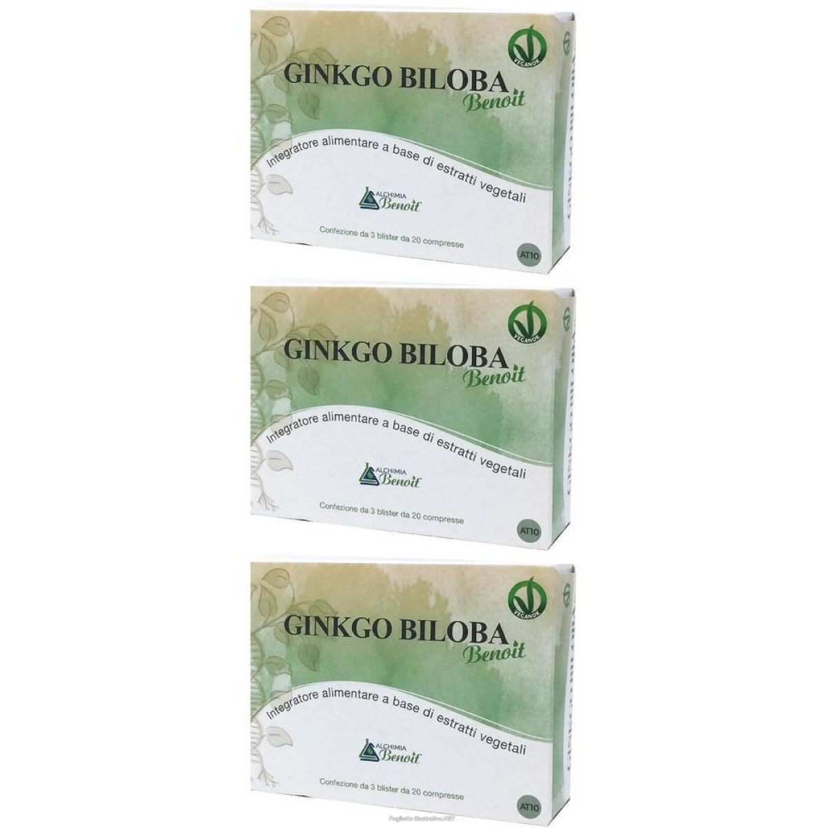 Cerca Offerte di alchemia benoit ginko biloba compresse 3x60 pz e acquista online