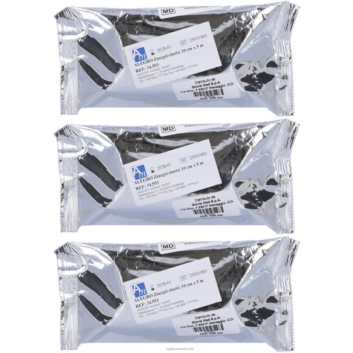 Cerca Offerte di alegro medical zincgel elastica cm 10 x 5 m benda medicata con e acquista online